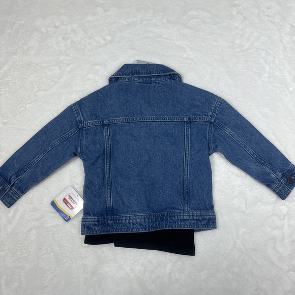 Disney Junior Mickey Size 3T Denim Jacket and Tee Set - Picture 5 of 7